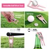 Wynaura 17 Pcs Golf Accessories Kit, Includes Cleaner Brush, Towel,