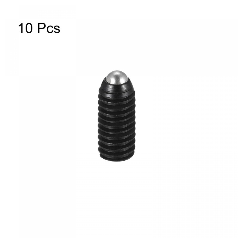 sourcing map Grub Screws with Ball Head M4 x 10