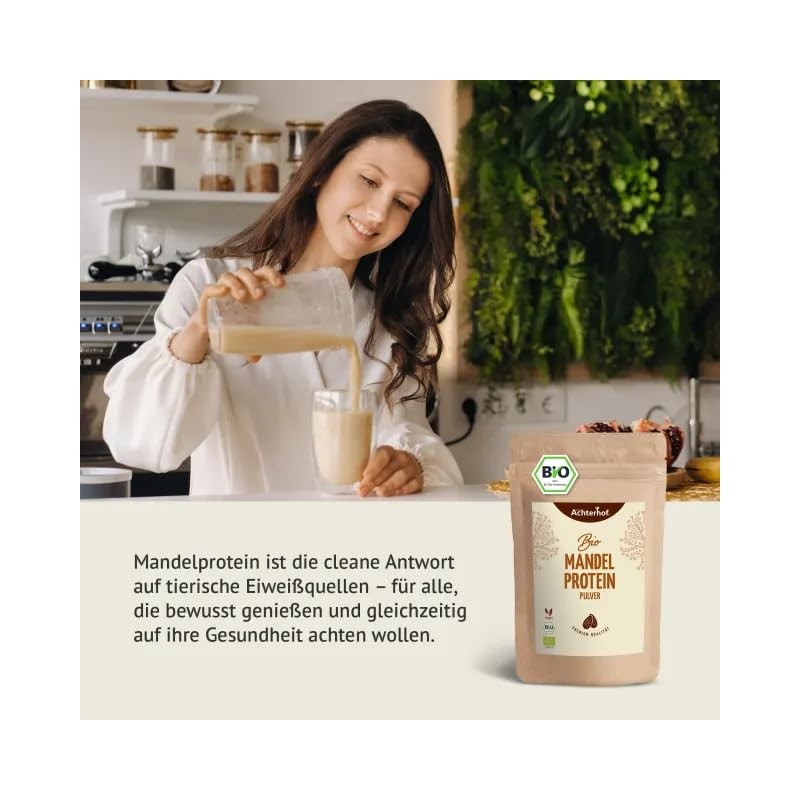 Organic Almond Protein Powder 250 g | Protein and Fibre