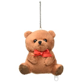S&S 03511 Recording Mascot Animal Fren ZOO Teddy Bear Keychain