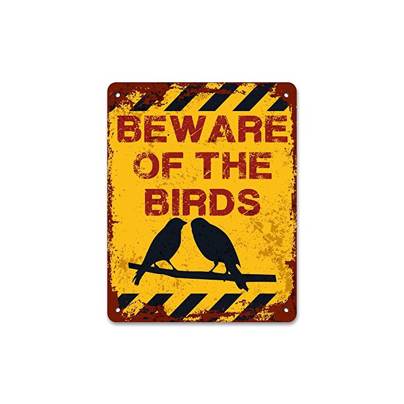 Print Crafted - Beware Of The Birds | Vintage Metal