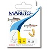 Maruto Bee Maggot Hooks Tied 0.18 mm 6 Fishing Hooks for Trout, Trout Hooks, Hooks for Trout, Trout Fishing, Size: 6