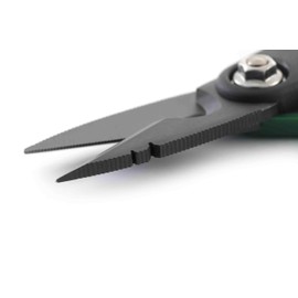 SATA ST93125 Electrician's Scissors, Cable Scissors, Universal Scissors, Multi Scissors with Wire Stripper, Titanium Blades and Comfortable Soft Grip