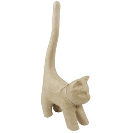 Décopatch AC756C Small Eiffel Tower Paper Mache 12.5 x 12.5 x 7.5 cm for Decorating Cardboard Brown