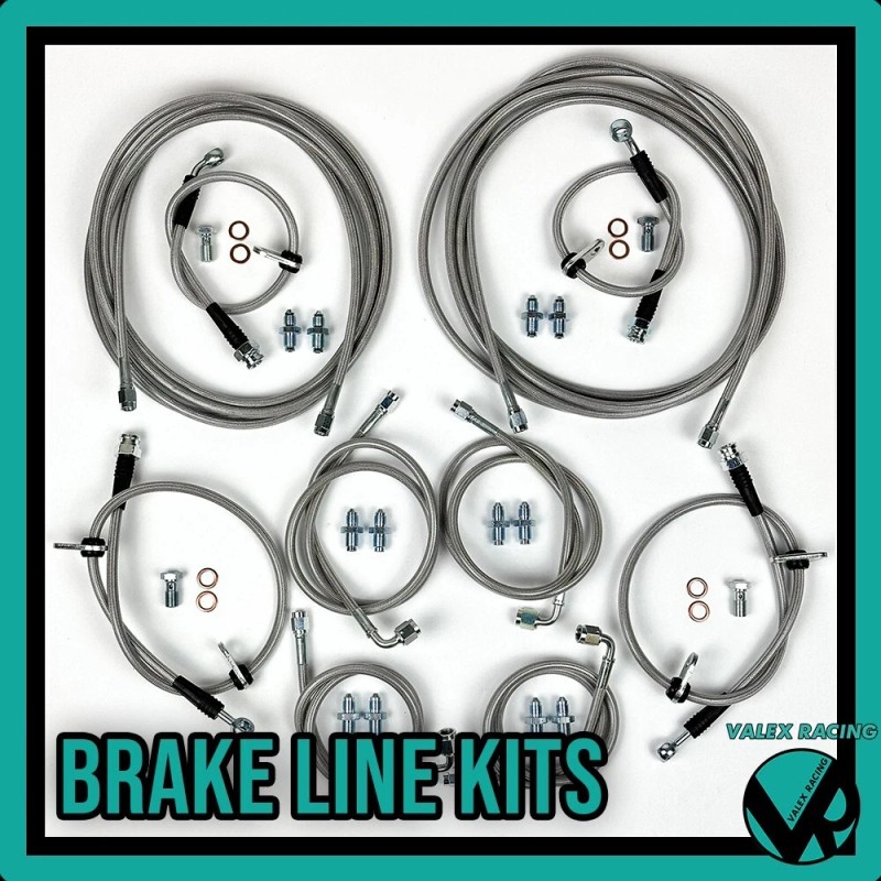 Exedy Master & Slave Cylinder w/ Stainless Clutch Line Kit