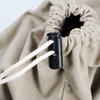 Double Hole Cord Locks End Plastic Spring Stop Toggle Stopper