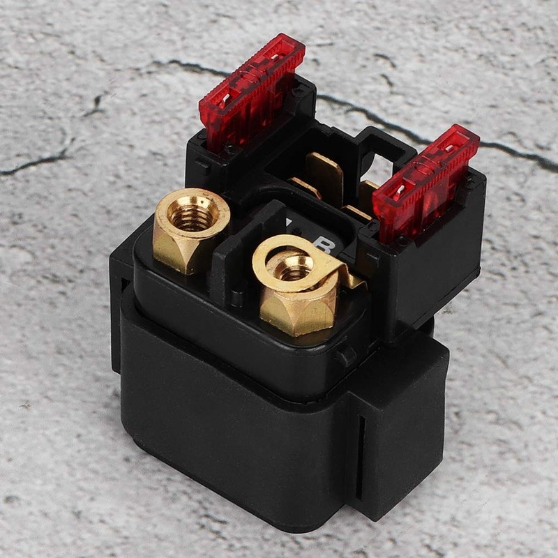 Suuonee Starter Relay Solenoid, Motor Solenoid Relay Starter Magnetic Switch