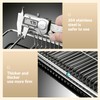 TABABAO Stainless Steel Extendable Dish Drying Rack - Over Sink,
