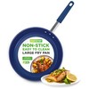 NutriChef f 12" Large Fry Pan - Large Skillet Nonstick