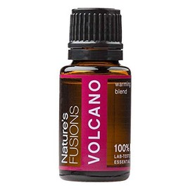 Nature's Fusions Volcano, 100% Pure and Natural Essential Oil Blend for Aromatherapy and Topical Use, .5 Fl Oz (Pack of 1) (15 mL)