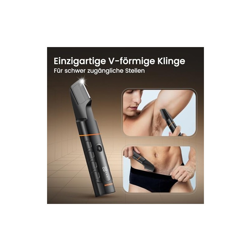 Men's Intimate Shaver 5-in-1 with Charging Station