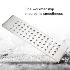 QANYEGN Tungsten Carbide Steel Wire Drawplate, Wire Drawing Plate with 52 Round Holes, Jewelry Wire Making Tool