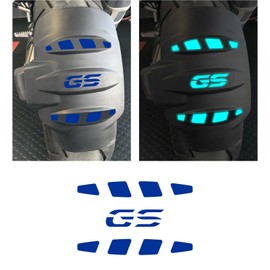 3pcs REFLECTIVE Stickers Compatible with Motottad R 1200 1250 GS Adventure REAR FENDER Blue