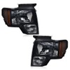 GRAND ORANGE Headlights Compatible with 2009-2014 Ford F150 Driver &