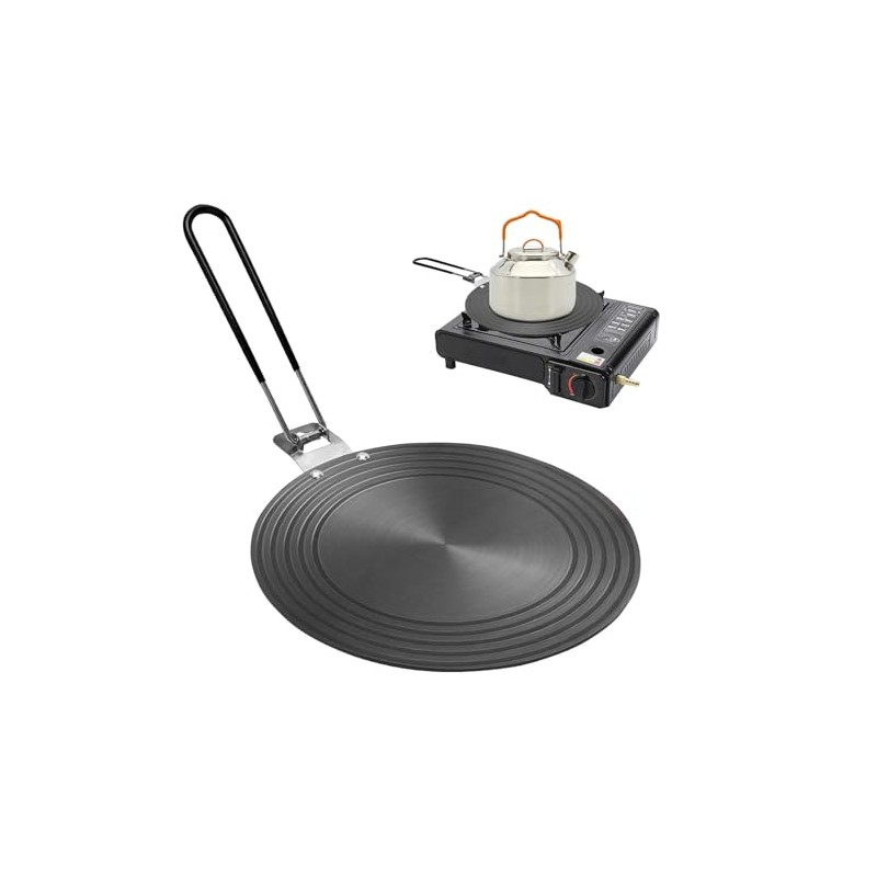 Induction Adaptor Plate, 24 cm Induction Adapter Plate, with Foldable