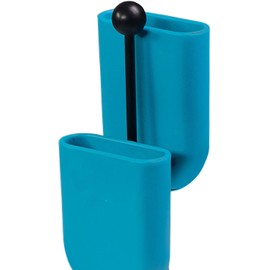 Halilit Hi-Lo Agogo Bell. High-end Hand Percussion Musical Instrument. Percussionists of All Levels. Teens & Adults. Sturdy & Built to Last (Blue)