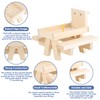 Zjyufy Squirrel Feeder, Squirrel Picnic Table, Squirrel Feeder Just For
