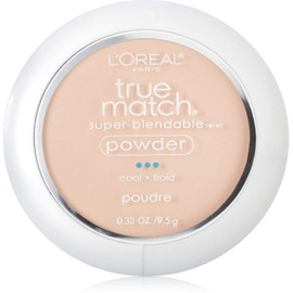 L'Oreal True Match Powder, Natural Ivory [C2], 0.33 oz (Pack of 3)