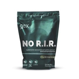 Pre Workout Creatina Monohidratada, Beta-Alanina, Malato de Citrulina, Rhodiola Sabor Mango Maracuyá 20 Porciones en Polvo NO R.I.R. Good Express