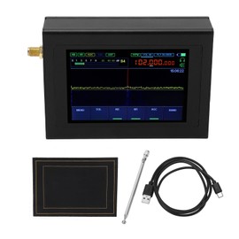 DSP SDR Radio Receiver 50GHz~250MHz 4GHZ~2GHZ Shortwave 3.5in Touching IPS Display Screen with Antenna