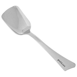 Gnali & Zani MOR010/6 6 Piece Ice Cream Spoon, Silver