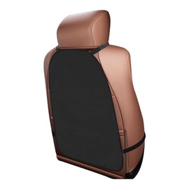 Car Kick Mats Back Seat Protector for Kids,Auto Seat Back Kick Protectors Mat Waterproof Protection from Dirt,Mud,Scratches, Stains,Scuffs Marks,Premium Oxford Fabric Car Kick Mats Fits Most Cars,2pcs