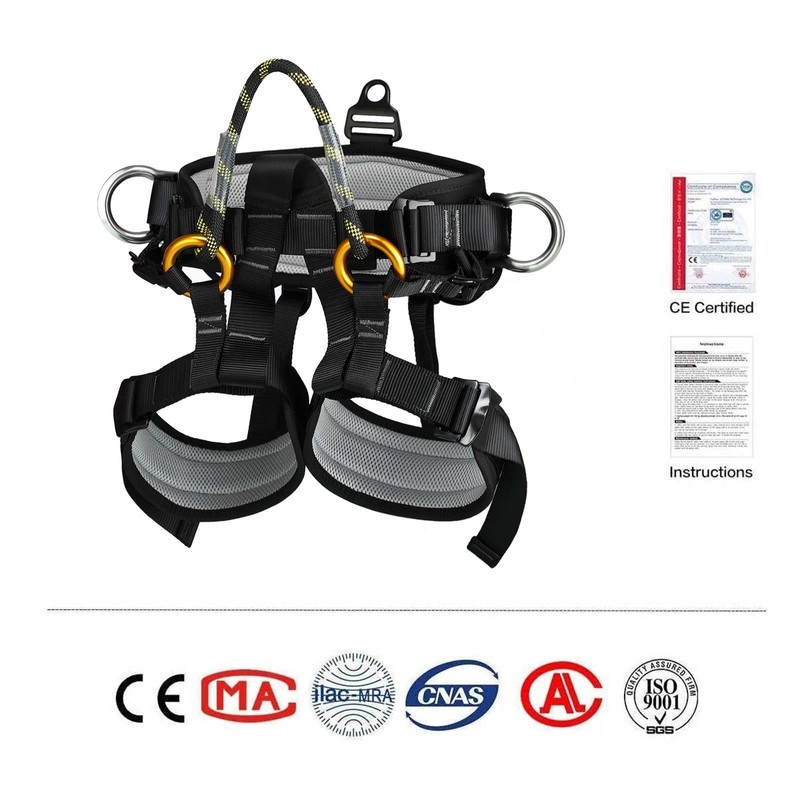 HandAcc Climbing belts, Thicken Professional Large Size Safety Seat Belts