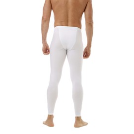 Underworks Men's Compression Pants X-Small White