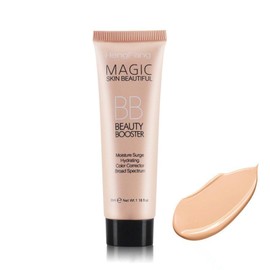 BB Cream Light With SPF,Hydrating Full-Coverage Foundation&Concealer Cover Blemishes,Color Correcting Cream,Tinted Moisturiser Face Women For All Skin Types- Evens Skin Tone