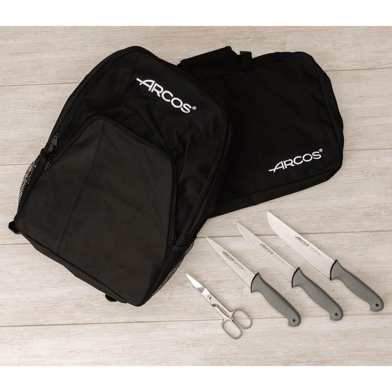 Arcos Knife Backpack, Wood, Black, 330 X 480 X 185