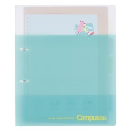Kokuyo Campus Easy Print 2-Hole Loose Leaf Binder Limited 50th Anniversary A4 Light Blue Le-PP158-L5-LB