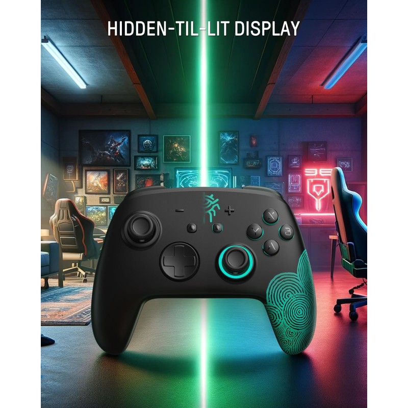 [Luminous Pattern] Switch Pro Controller Wireless Compatible with Switch Manette/OLED/Lite,