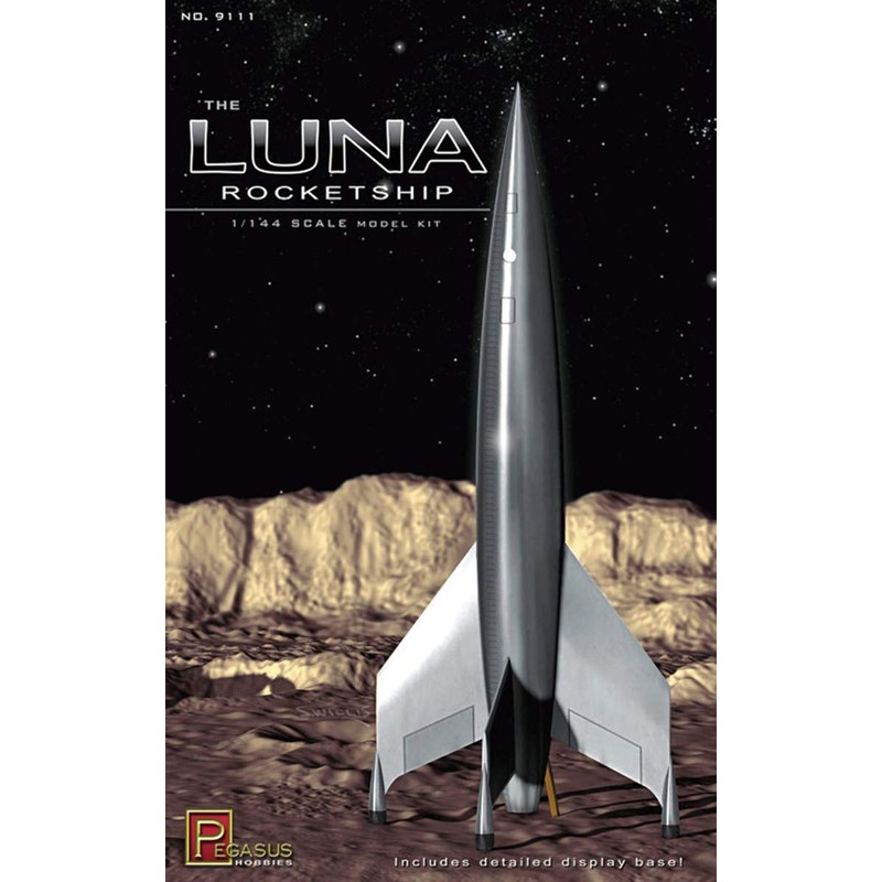 ペガサスホビー Pegasus Hobby 1/350 Luna Rocket Plastic Model