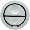 Geberit Pneumatic Dual Flush Chrome Toilet Push Button for AP109 Cisterns 241.413.21.1, Multi-Colour