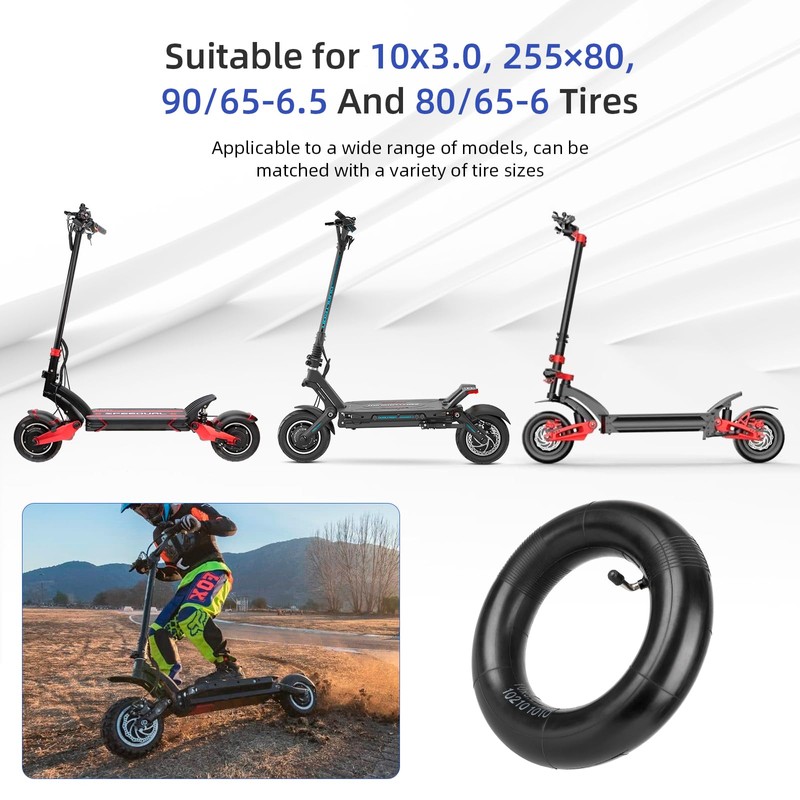 ulip 80/65-6 Scooter Inner Tube with 90 Degree for 255x80