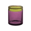 REMEMBER Glass Jar M Purple / Green - 1.3 L