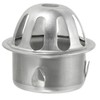 PATIKIL Dome Gutter Guard Filter, 304 Stainless Steel Downspout Strainer,