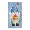 Cupcake Gnome/Gonk (1376) - Embroidered Medium Weight Star Fleece Baby