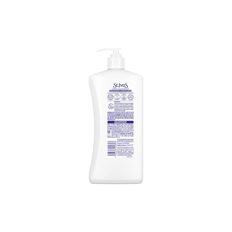 ST IVES crema corporal AGUA DE ROSAS 532ml