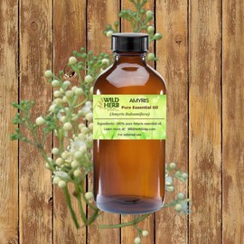 Wild Herb Wild Herb Amyris Pure Essential Oil (1 OZ)