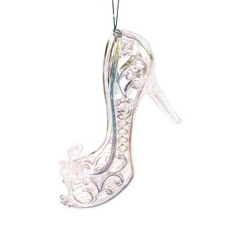Iridescent High Heel Shoe Ornament