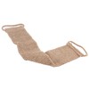 Exfoliating Jute Back Scrubber Concave Convex Surface Gift Package Jute