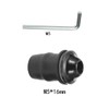 NIYATA Pack of 10 windscreen screws, M5 x 16 mm,