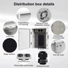 Namunanee Outdoor Electrical Junction Box, ABS Water Resistant Enclosure with