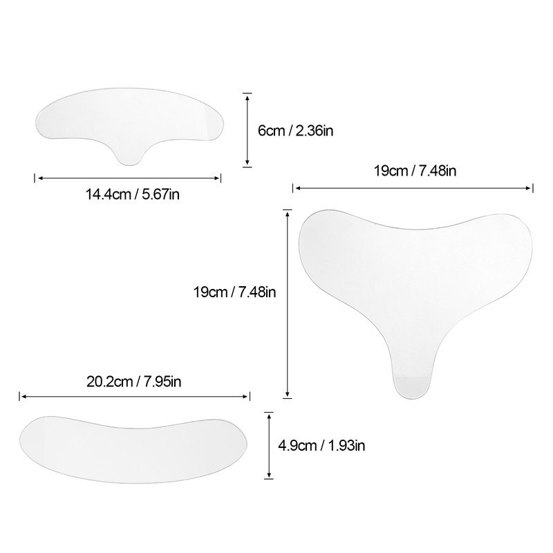 Facial Patches Wrinkle Remover Pads for Forehead Neck Chest Anti