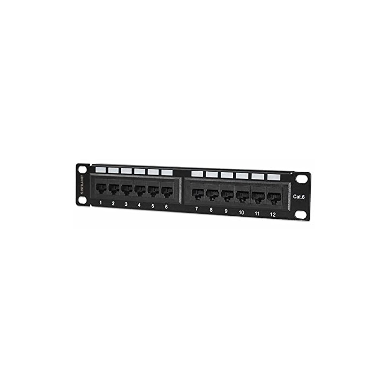 10In Cat6 Patch Panel