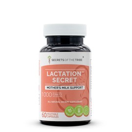 Secrets of the Tribe - Lactation Secret, Mother's Milk Support, Herbal Supplement Blend (60 Capsules)