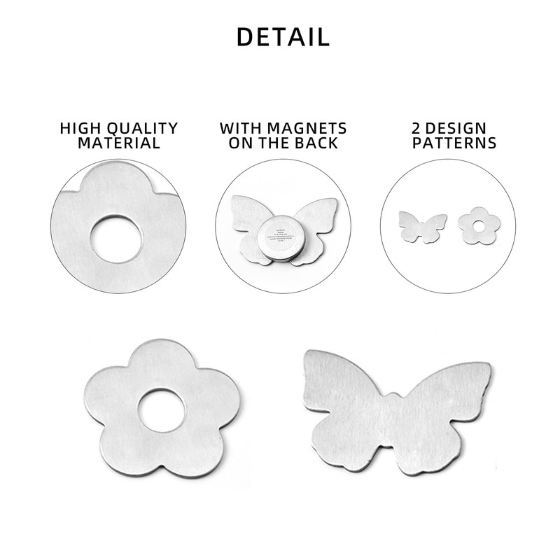 Magnetic Weights Tablecloth Weights MFCGHXR Flower Motifs Tablecloth Weights Tablecloth