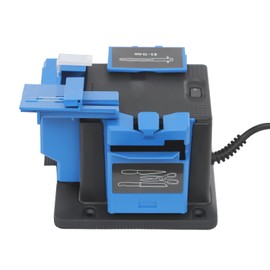 Multifunctional Electric Sharpening Machine, Electric Drill Bit Sharpener, 96W 1350rpm 3-in-1 Multifunction Drill Bit Grinding Machine for Knife Drill Chisel Scissor