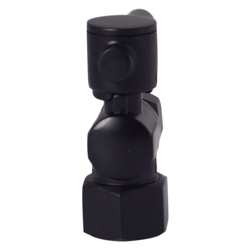Westbrass A103BL-62 1/4-Turn Lever Handle Angle Stop Shut Off Valve,